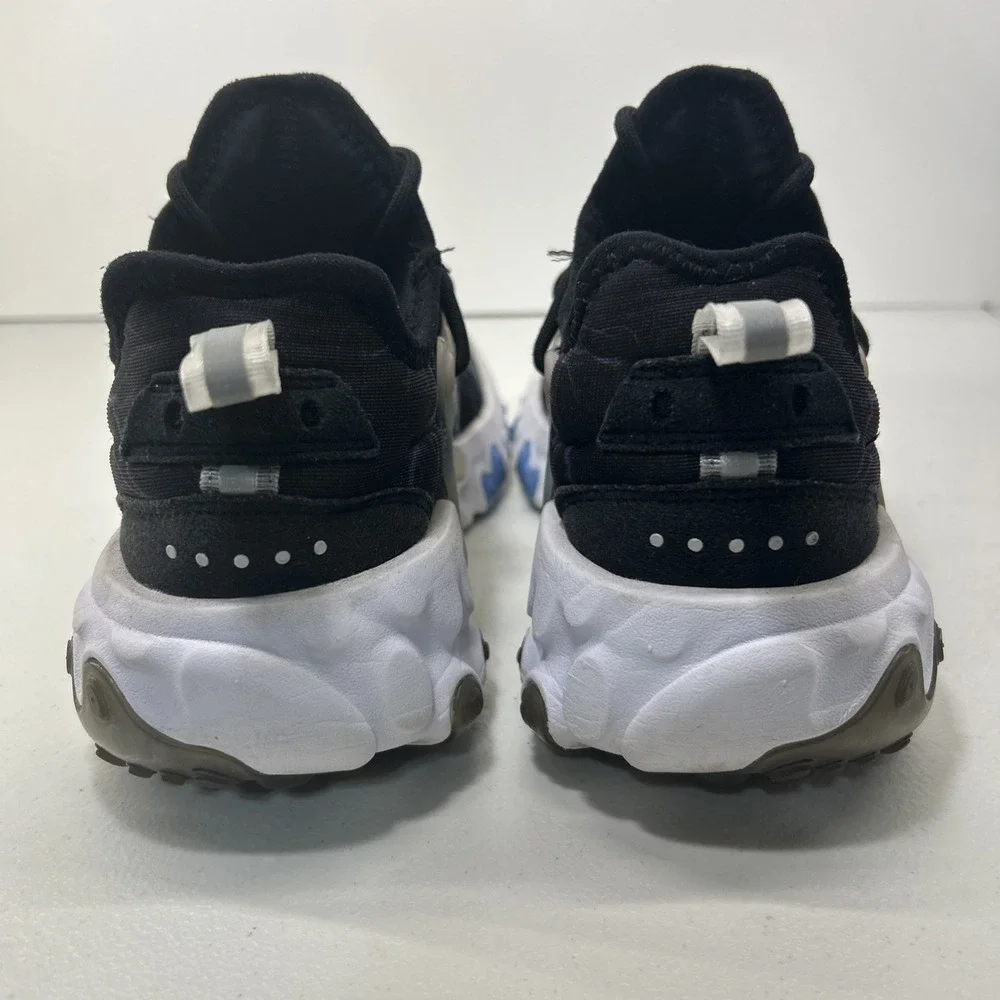 Nike React Presto Sneakers Youth Sz 6Y,‎ Women's Size 7.5 Black/Blue BQ4002-008